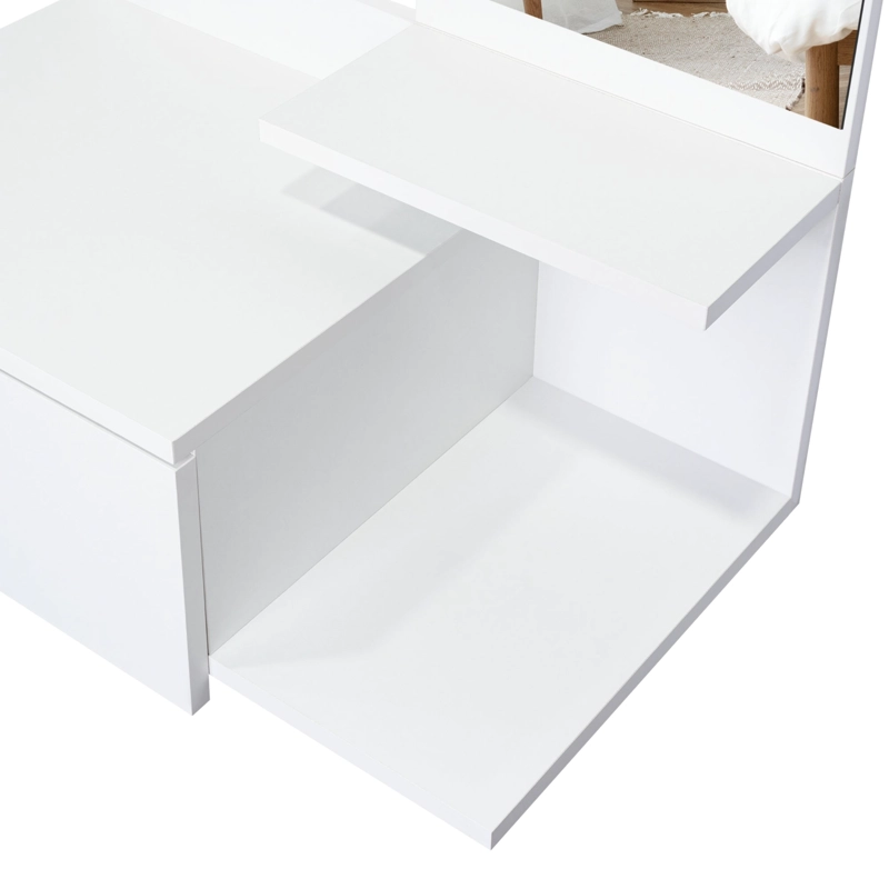 MUEBLE RECIBIDOR 1 CAJON VIENNA 90X60X35 CM BLANCO - 10