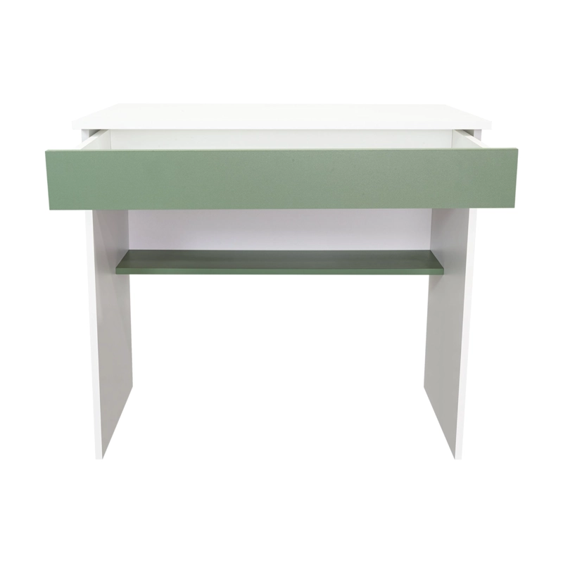 ESCRITORIO 1 CAJON OHIO 73X80X49,8 CM BLANCO Y AGAVE - 3