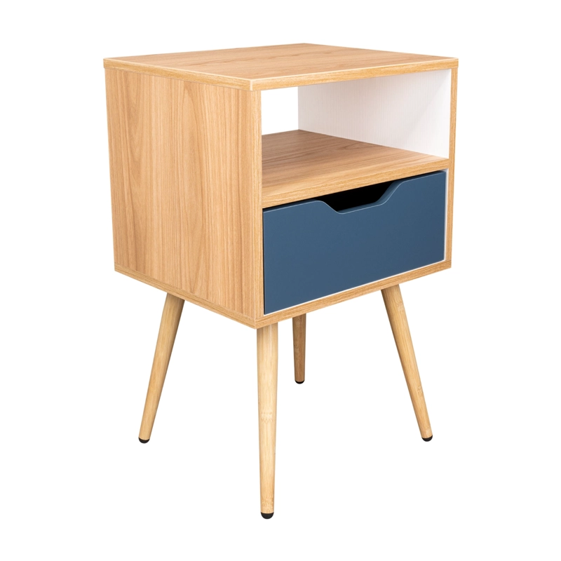 VELADOR 1 CAJON OTOM FRESNO Y KRONOS AZUL 63X40X35 CM - 1