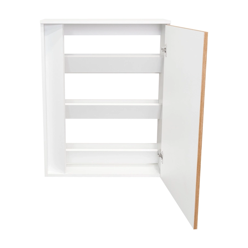 ZAPATERO ORGANIZADOR DASSEL 80,6X63,2X22,1 CM BLANCO Y FRESNO - 3
