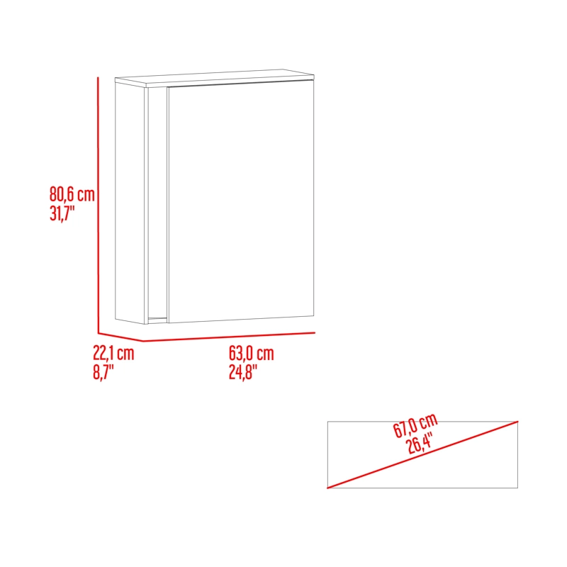 ZAPATERO ORGANIZADOR DASSEL 80,6X63,2X22,1 CM BLANCO Y FRESNO - 8