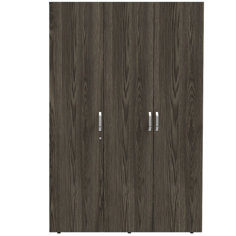 CLOSET 3 PUERTAS 1 CAJON ROKO MILAN Y BLANCO 181,9X120X47,3 CM - 2