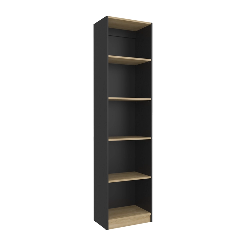ESTANTE 4 REPISAS HOME E2 180,6X45X29,9 CM WENGUE Y FRESNO - 1