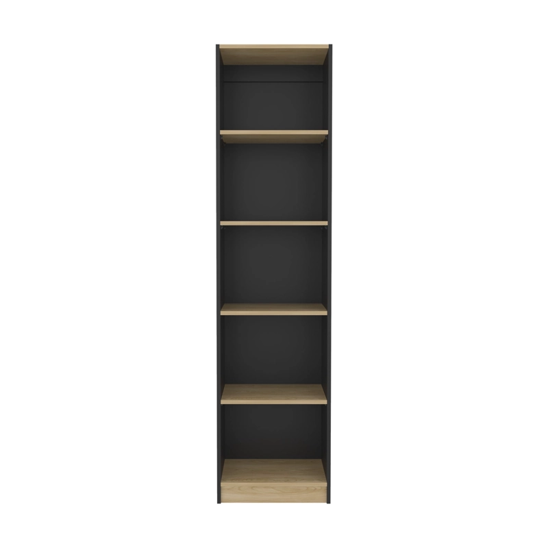 ESTANTE 4 REPISAS HOME E2 180,6X45X29,9 CM WENGUE Y FRESNO - 2