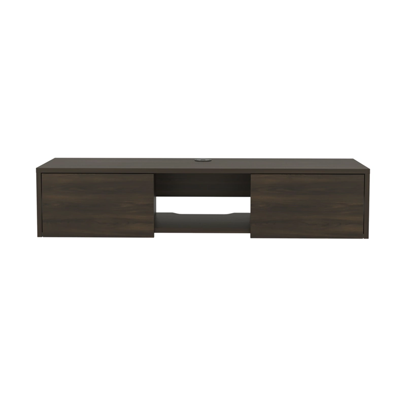 REPISA PARA TV 65' GLEN NOGAL EUROPEO 26,8X125,1X29,7 CM - 2