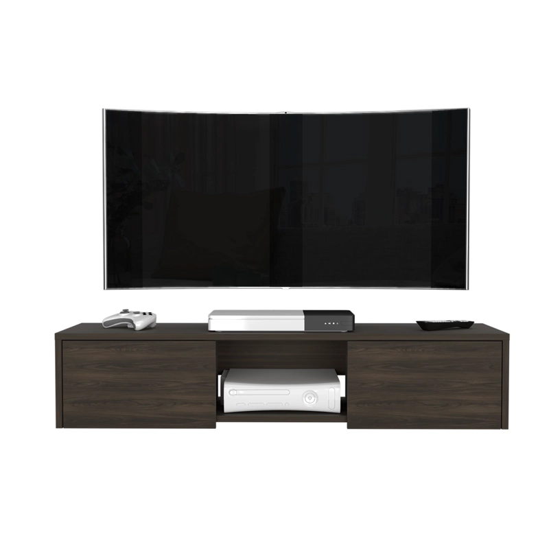 REPISA PARA TV 65' GLEN NOGAL EUROPEO 26,8X125,1X29,7 CM - 4
