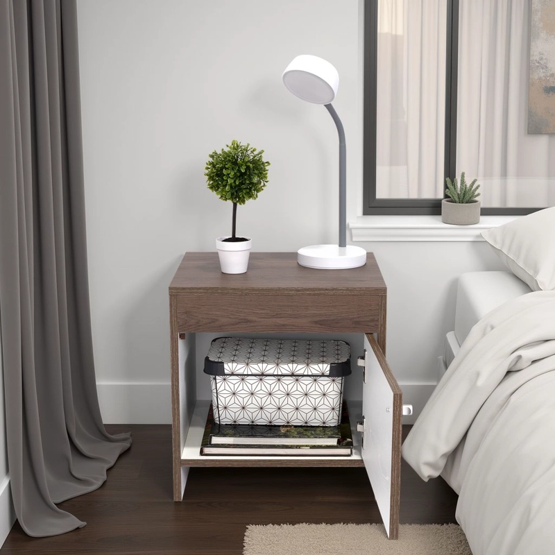 VELADOR 1 PUERTA COLORE 41,6X40X35 CM MILAN Y BLANCO - 6