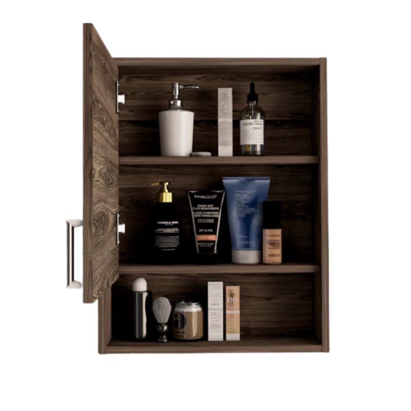 BOTIQUIN PARA BAÑO ECO 60X46,5X13,6 CM MILAN CON ESPEJO - 4