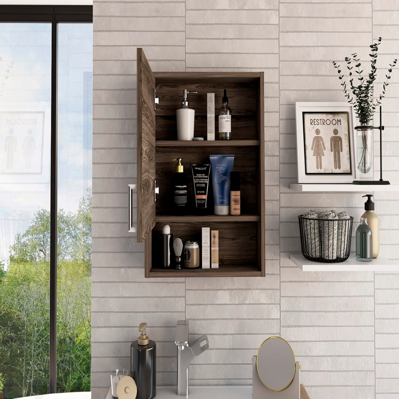 BOTIQUIN PARA BAÑO ECO 60X46,5X13,6 CM MILAN CON ESPEJO - 7
