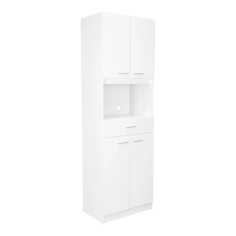 MUEBLE DE COCINA PARA MICROONDAS BAU BLANCO 196X62X39,5 CM - 1