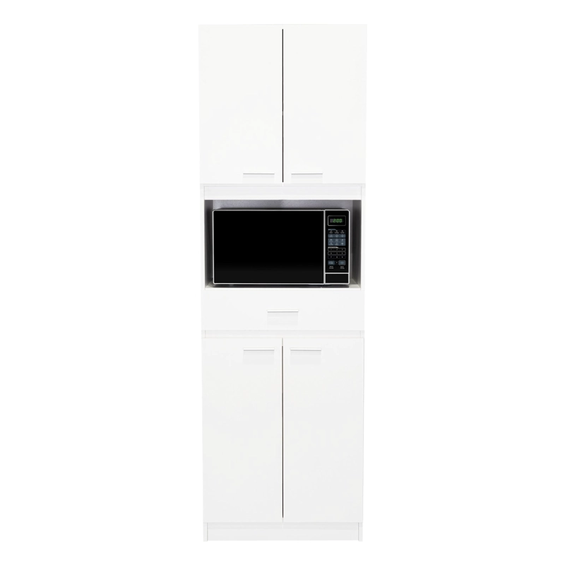 MUEBLE DE COCINA PARA MICROONDAS BAU BLANCO 196X62X39,5 CM - 5