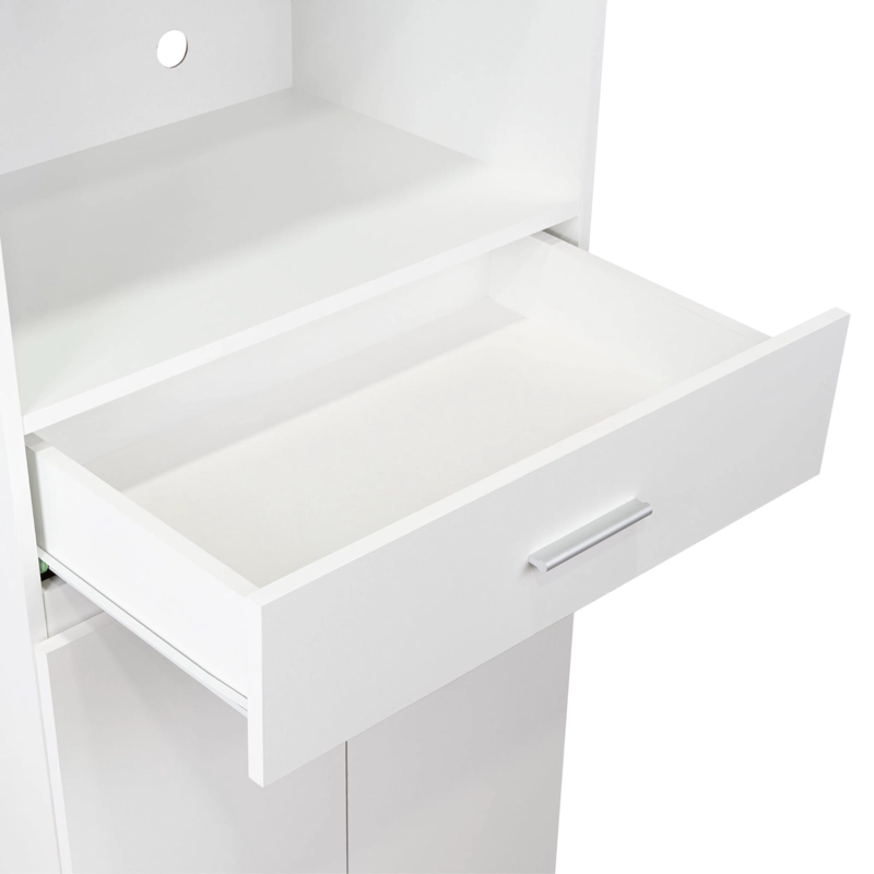 MUEBLE DE COCINA PARA MICROONDAS BAU BLANCO 196X62X39,5 CM - 10