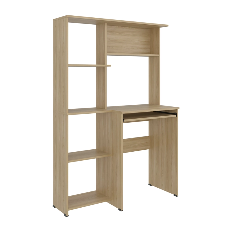 ESCRITORIO CON BIBLIOTECA ALDEN ECO 150X100X40 CM FRESNO EUROPEO - 1