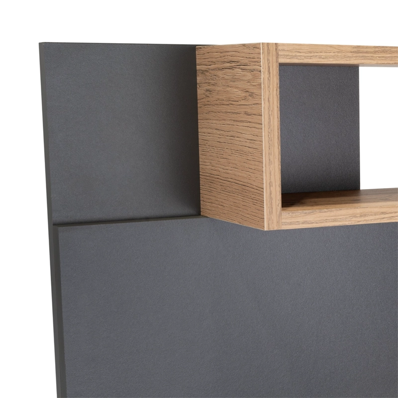 PANEL TV 65' CHARLOTTE PLOMO Y MACADAMIA 120X140X31,5 CM - 9