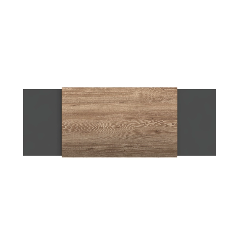 RESPALDO DE CAMA 2 PLAZAS NEUSS GRADUABLE 140/200 CM MIEL Y PLOMO - 3