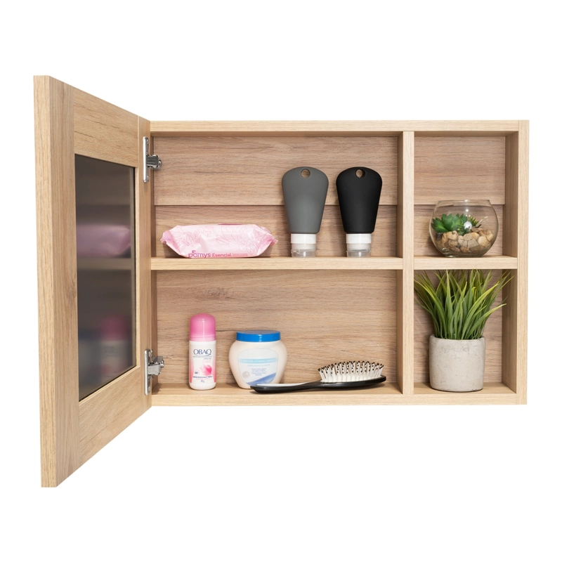 BOTIQUIN PARA BAÑO CAIRO 40X55X12.1 CM ROVERE CON ESPEJO - 5