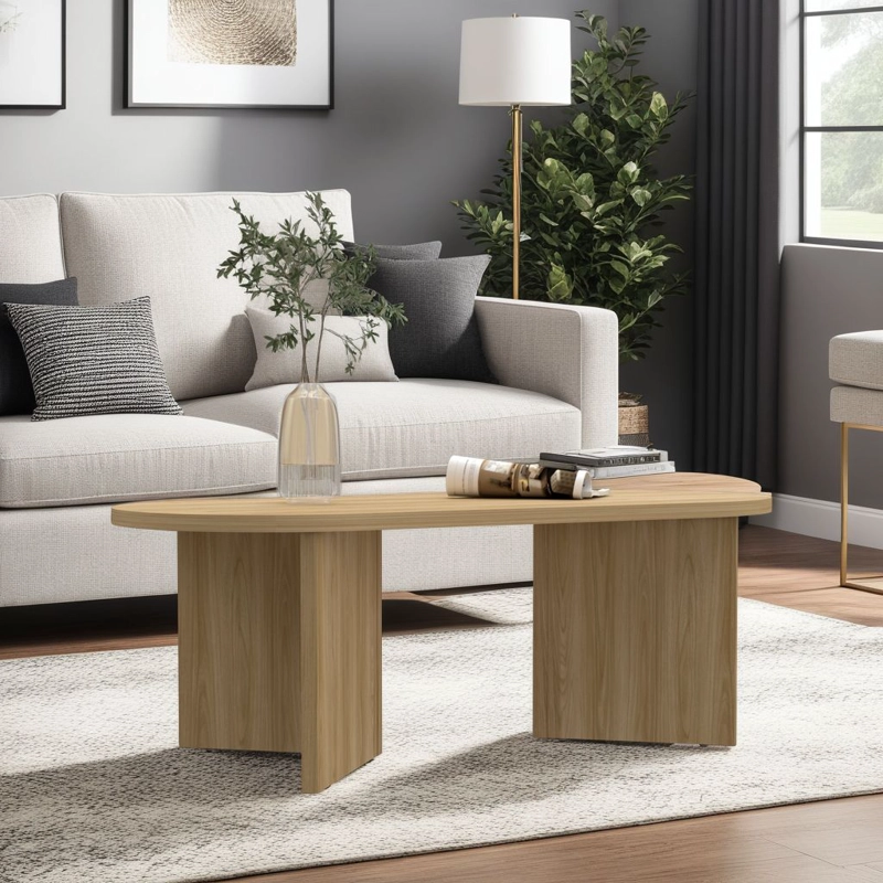 MESA DE CENTRO TED FRESNO EUROPEO 42,2X120,2X52,7 CM - 5