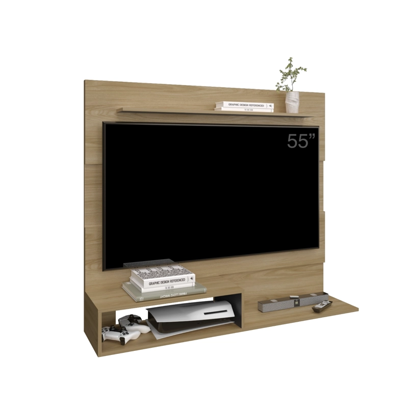 PANEL TV 55' BEIJING FRESNO EUROPEO Y WENGUE 120X140X31,5 CM - 3