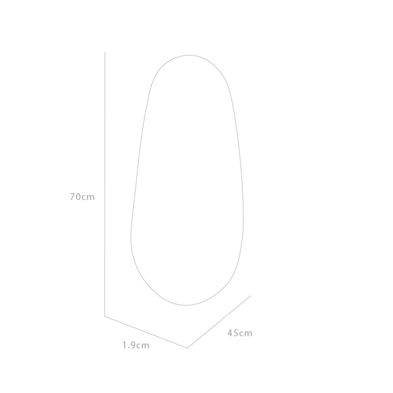 ESPEJO LUTY IRREGULAR 70X45X1,9 CM - 7