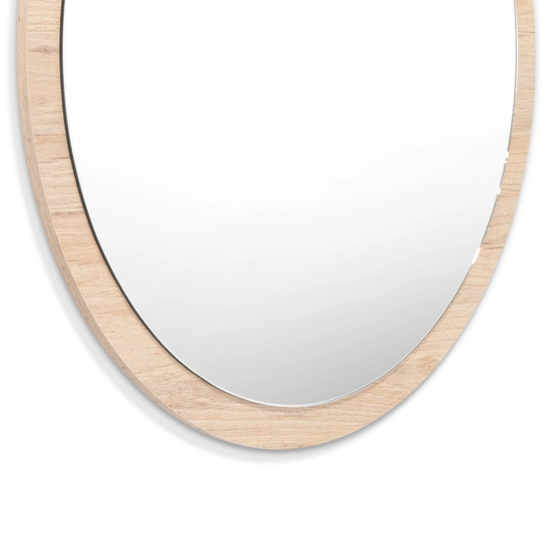 ESPEJO ARY 60 CIRCULAR 60X60X1,9 CM CON MARCO DE MADERA - 3