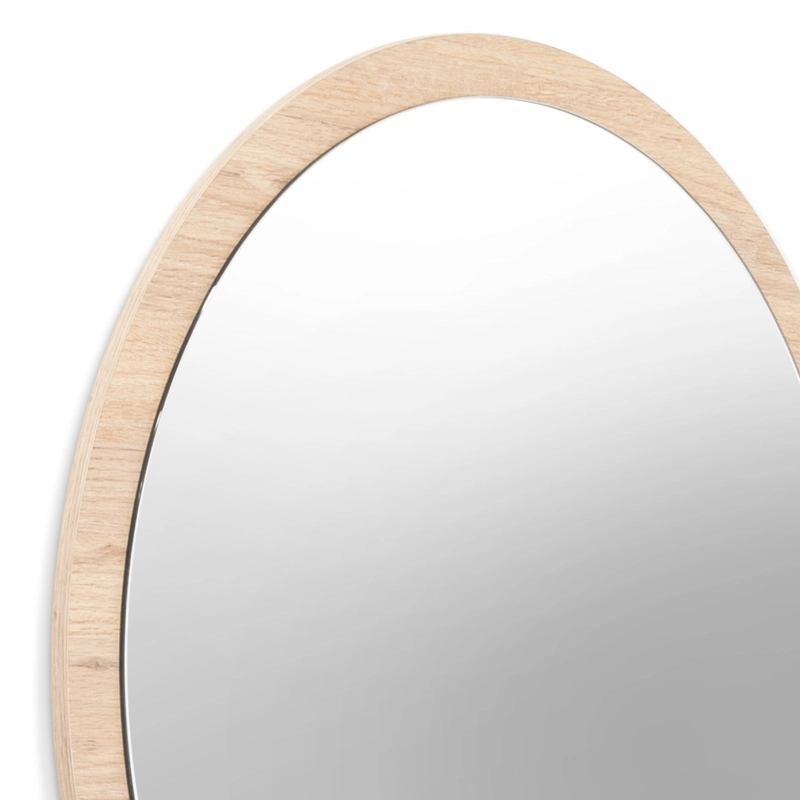 ESPEJO ARY 60 CIRCULAR 60X60X1,9 CM CON MARCO DE MADERA - 4