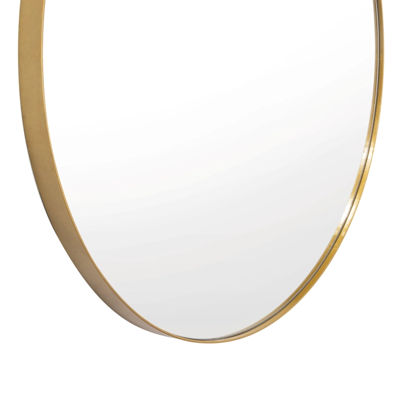 ESPEJO D80 CIRCULAR 80X80X3,5 CM DORADO CON MARCO METALICO - 7
