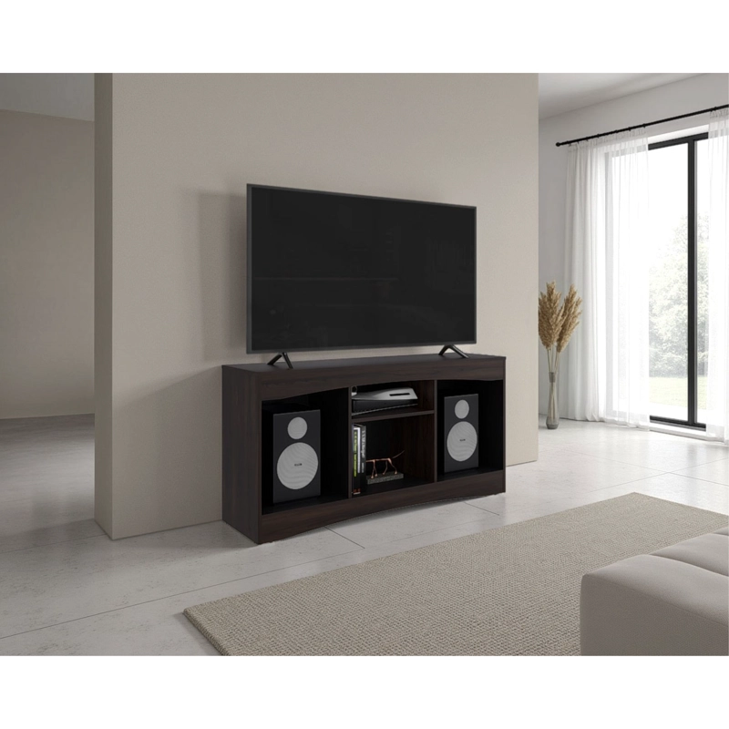 RACK TV55' FIORENZI 70X139,2X37,7 CM NOGAL Y WENGUE - 5