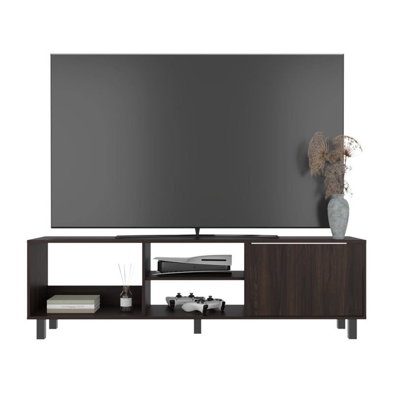 RACK TV65' 1 PUERTA TUNEZ PLUS 47,5X160X35 CM NOGAL - 4