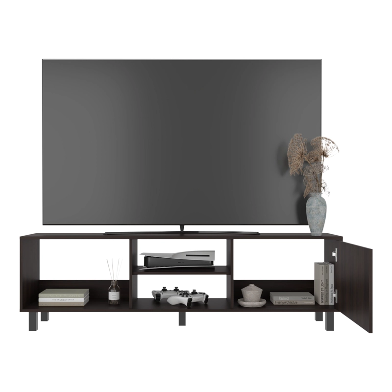 RACK TV65' 1 PUERTA TUNEZ PLUS 47,5X160X35 CM NOGAL - 5