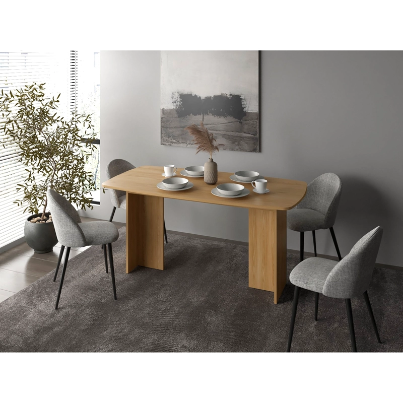 MESA DE COMEDOR BANGKOK 75,6X156X79 CM FRESNO - 8
