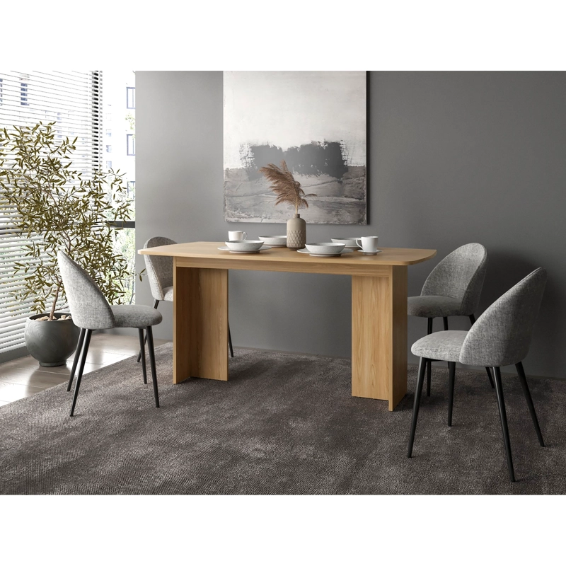 MESA DE COMEDOR BANGKOK 75,6X156X79 CM FRESNO - 9
