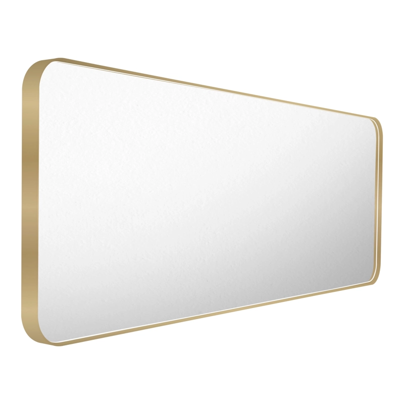ESPEJO LOKY RECTANGULAR 45X120X3,8 CM DORADO CON MARCO METALICO - 2