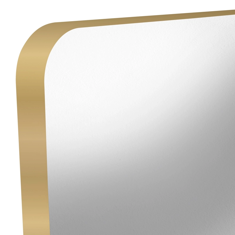 ESPEJO LOKY RECTANGULAR 45X120X3,8 CM DORADO CON MARCO METALICO - 4