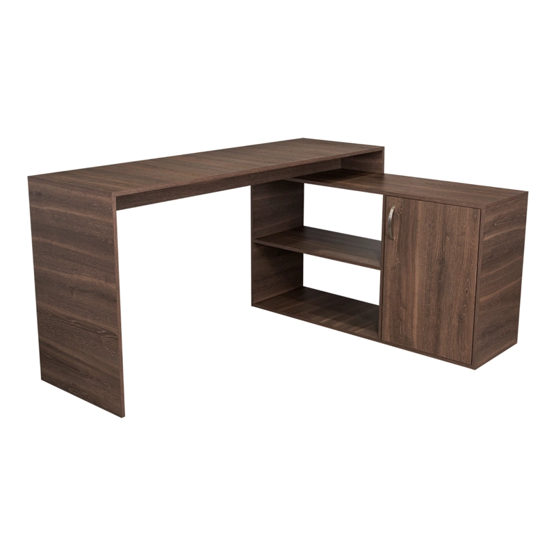 ESCRITORIO EN L 1 PUERTA AXIS 76,5X151,5X116,5 CM MILAN - 1