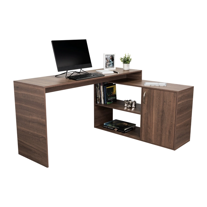 ESCRITORIO EN L 1 PUERTA AXIS 76,5X151,5X116,5 CM MILAN - 3