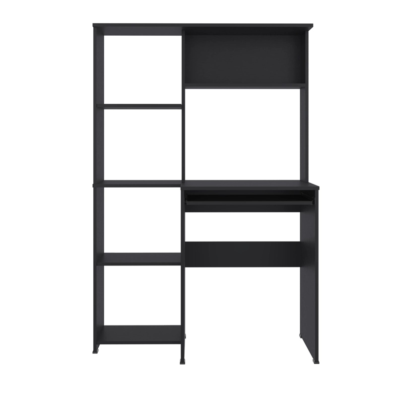 ESCRITORIO BIBLIOTECA ALDEN ECO 150X100X40 CM WENGUE - 2