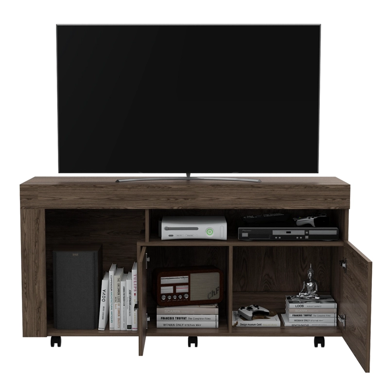 RACK TV60' 2 PUERTAS TOLON 70,0X136,2X37,8 CM MILAN - 4