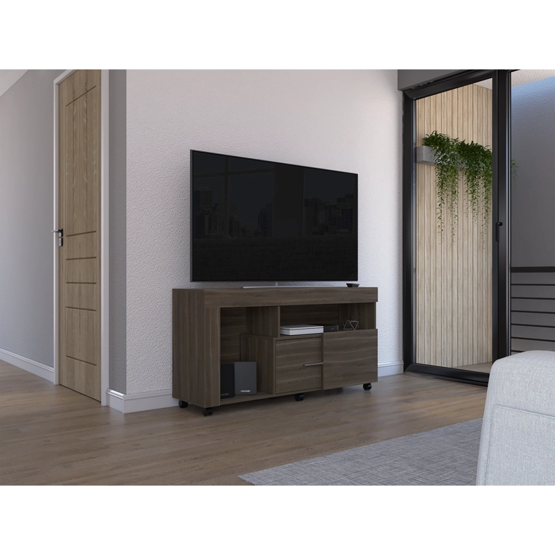 RACK TV60' 2 PUERTAS TOLON 70,0X136,2X37,8 CM MILAN - 5