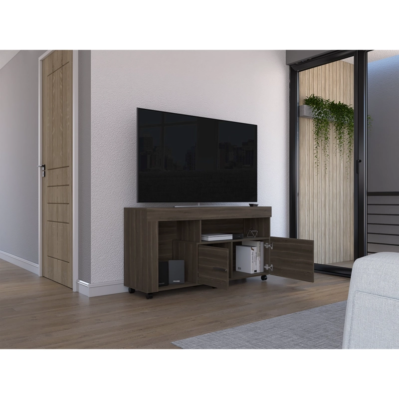 RACK TV60' 2 PUERTAS TOLON 70,0X136,2X37,8 CM MILAN - 6