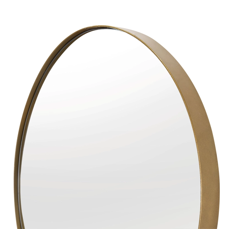 ESPEJO D58 CIRCULAR 58X58X3,5 CM DORADO CON MARCO METALICO - 3