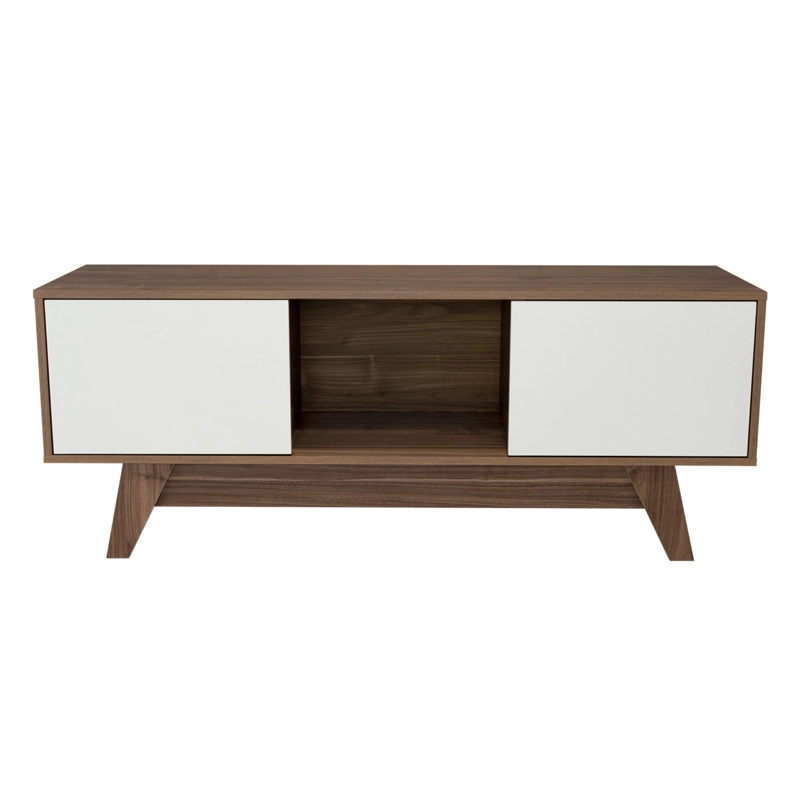 RACK TV55' 2 PUERTAS ROMERO 53,7X135X40,0 CM GALES Y BLANCO - 5
