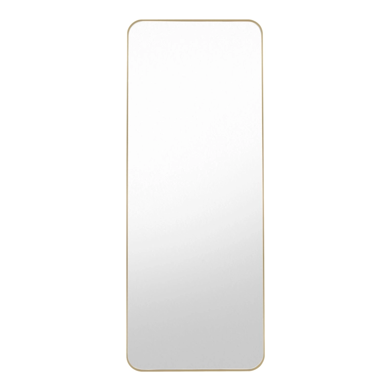 ESPEJO SUSSY RECTANGUALR 120X45X3,8 CM DORADO CON MARCO METALICO - 1