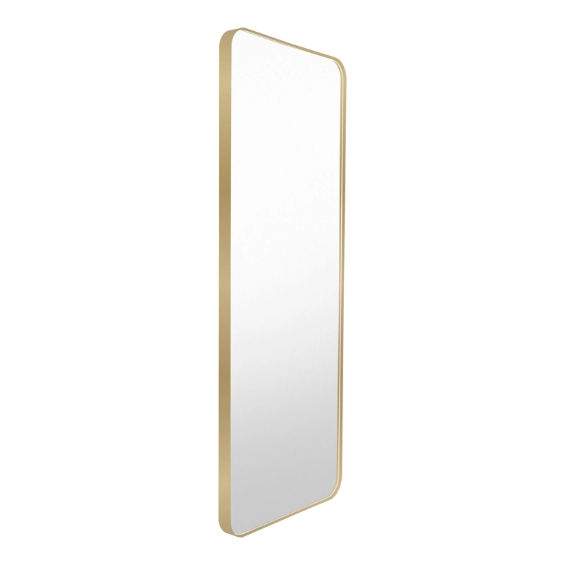 ESPEJO SUSSY RECTANGUALR 120X45X3,8 CM DORADO CON MARCO METALICO - 2