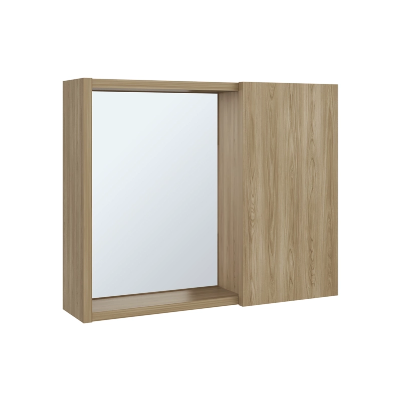 BOTIQUIN 1 PUERTA Y ESPEJO ALESSI 40,3X50,5X11,1 CM FRESNO - 1