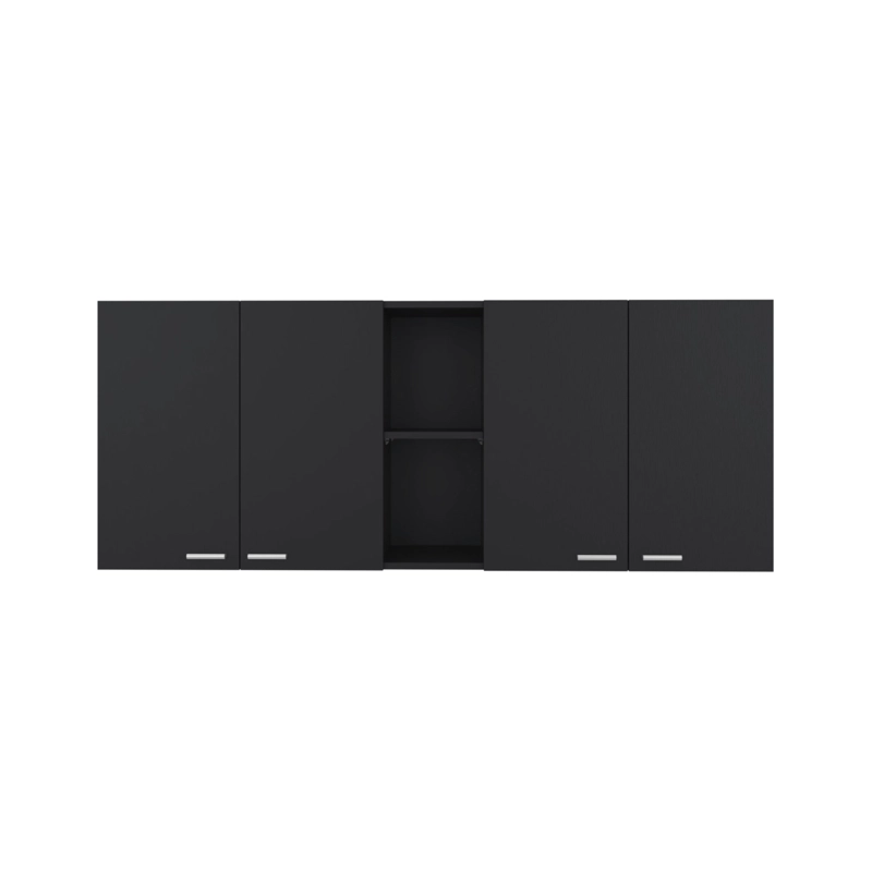 MUEBLE SUPERIOR DE COCINA PORTOFINO 60X150X31,5 CM WENGUE - 2