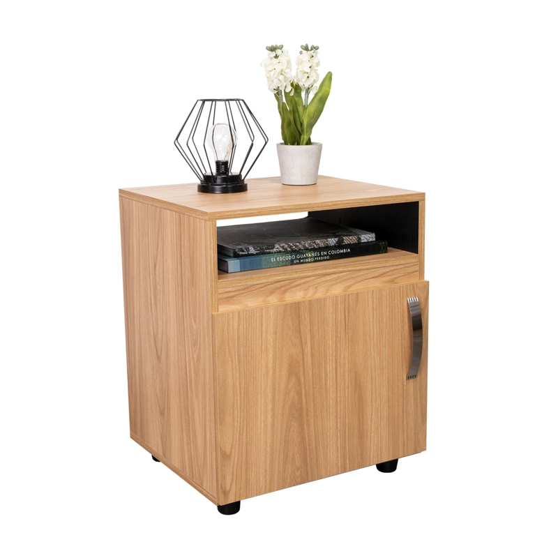 VELADOR 1 PUERTA BARILO 55X45X40,3 CM FRESNO Y WENGUE - 6