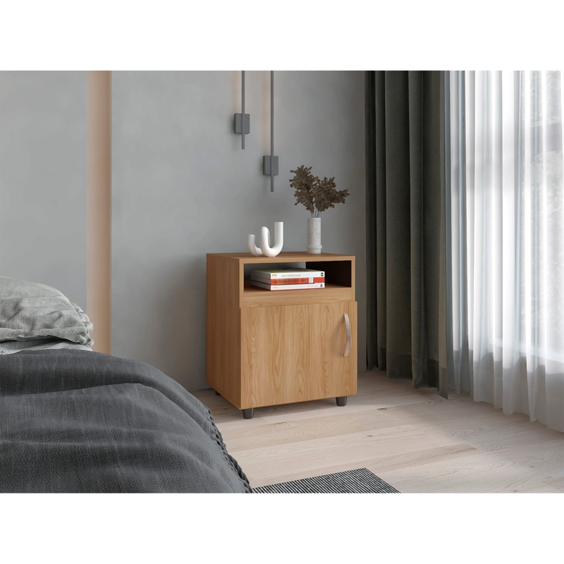 VELADOR 1 PUERTA BARILO 55X45X40,3 CM FRESNO Y WENGUE - 8