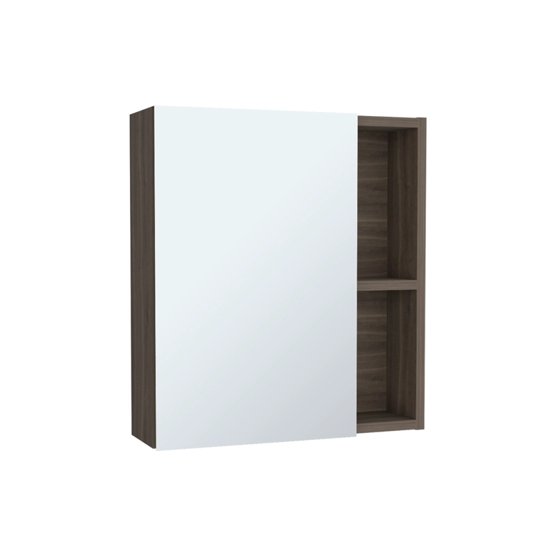 BOTIQUIN 1 PUERTA CON ESPEJO LABELLE 49,7X45X12,5 CM COÑAC - 1
