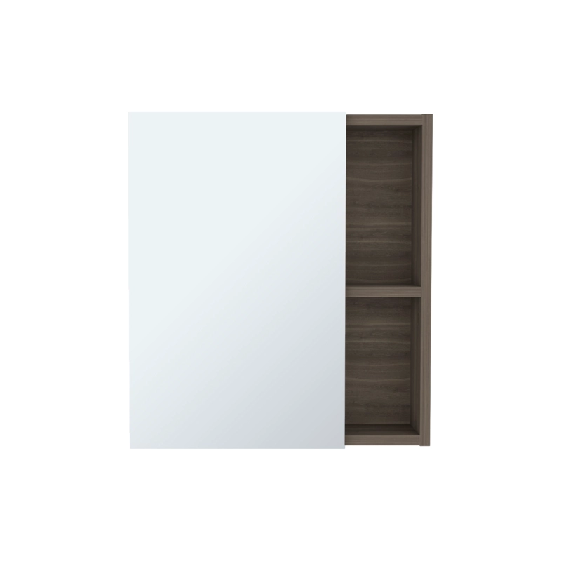 BOTIQUIN 1 PUERTA CON ESPEJO LABELLE 49,7X45X12,5 CM COÑAC - 2