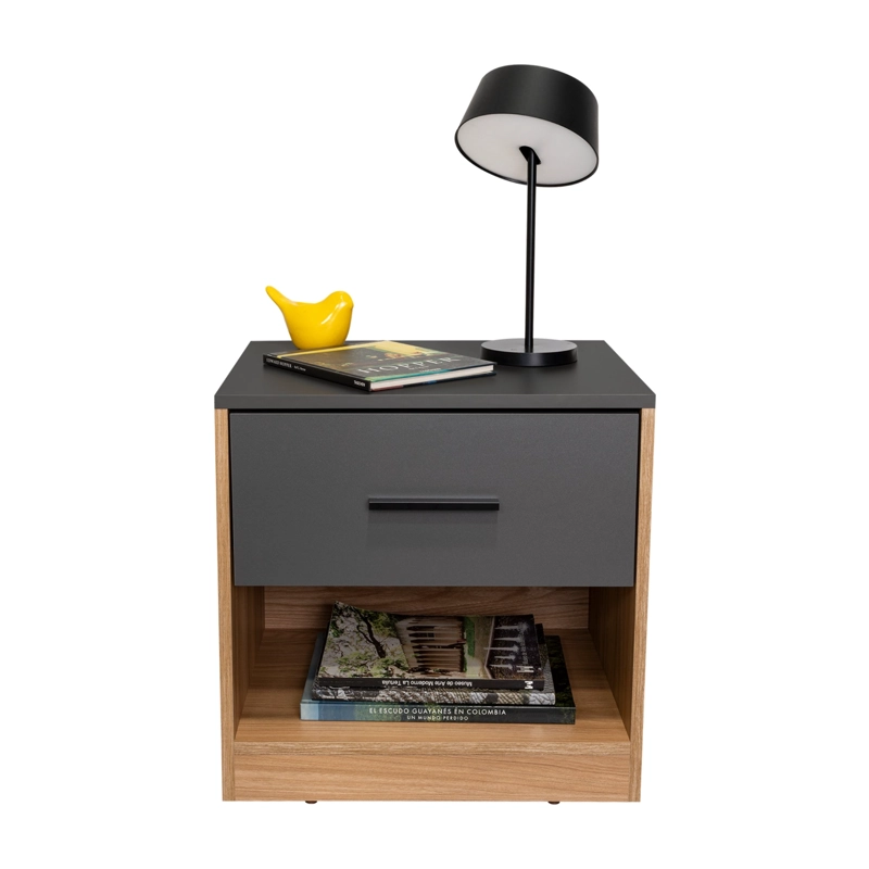 VELADOR 1 PUERTA GIRONA 50X50X40,3 CM FRESNO Y PLOMO - 6